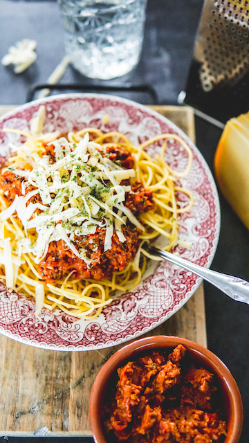 spaghetti bolognese