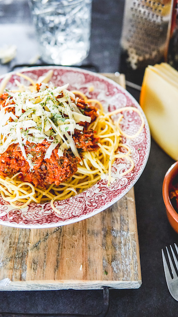 spaghetti bolognese