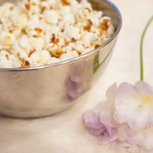 zoute popcorn