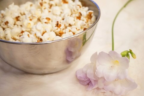 zoute popcorn