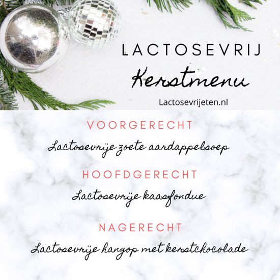 kerstmenu