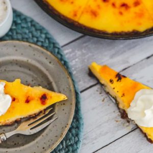 crème brûléetaart