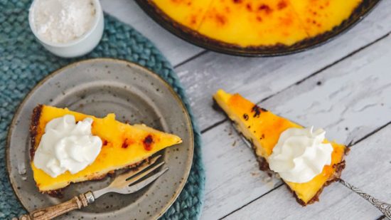 crème brûléetaart