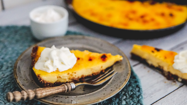 crème brûléetaart