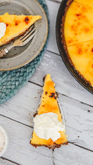 crème brûléetaart