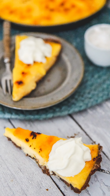 crème brûléetaart