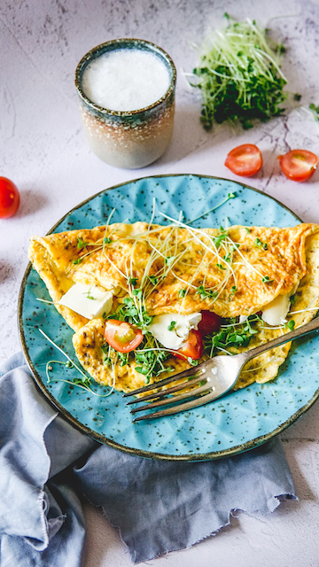 omelet brie