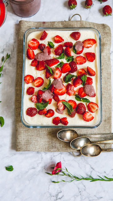 aardbeien tiramisu