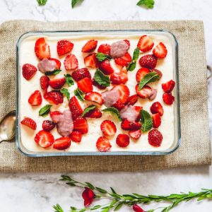 aardbeien tiramisu
