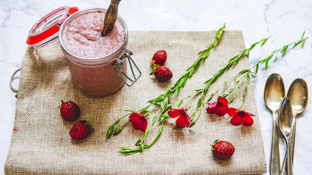 aardbeiencurd