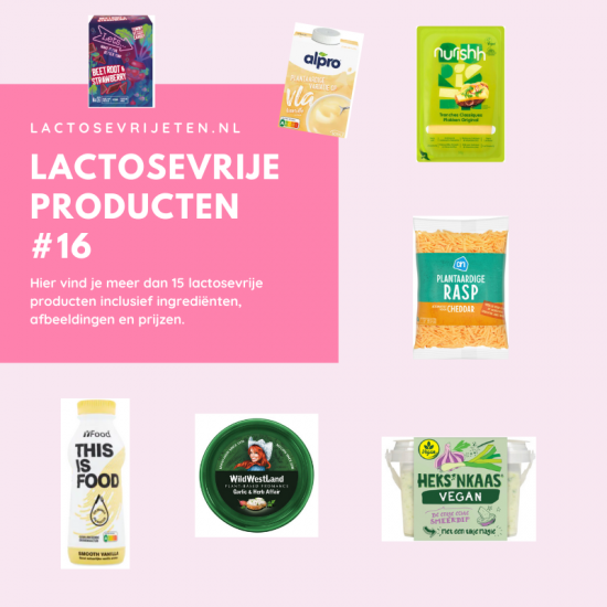 lactosevrije producten