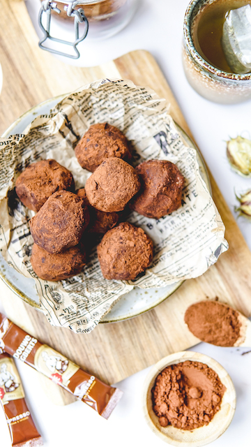 tiramisu truffels