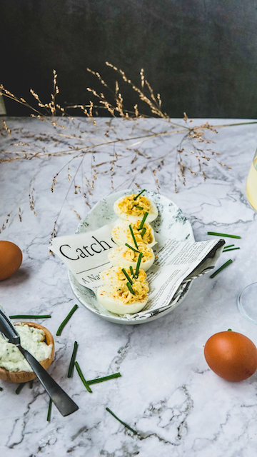 gevulde eieren heks'nkaas