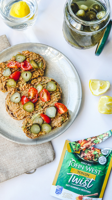 tonijnsalade met avocado