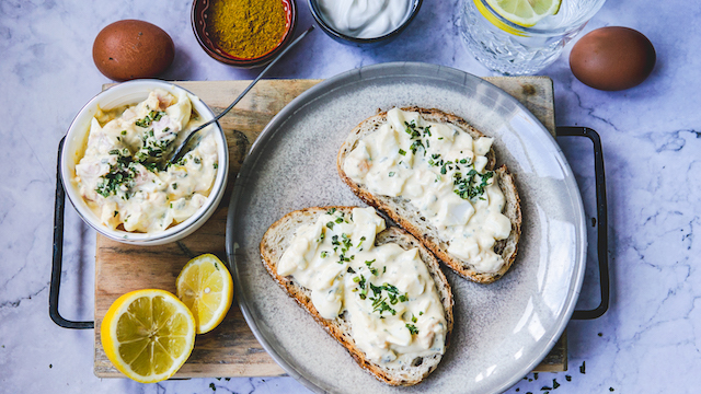 healthy eiersalade