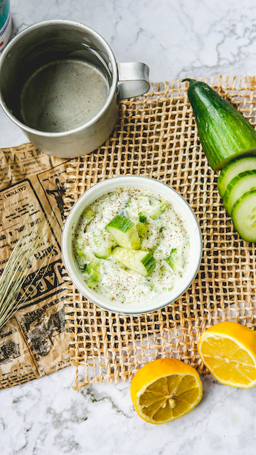 lactosevrije tzatziki