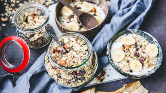 zelfgemaakte muesli