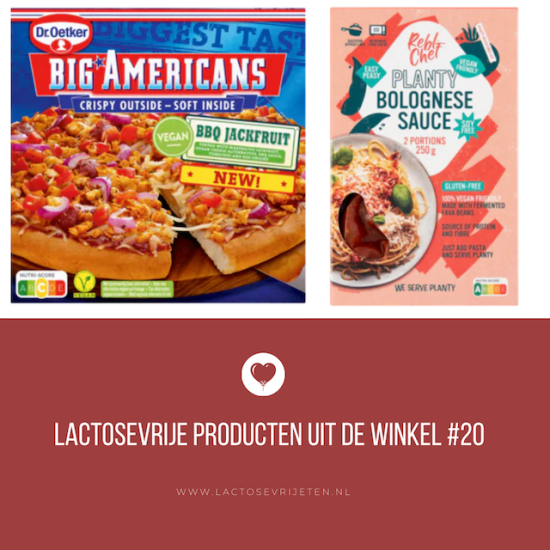 lactosevrije producten