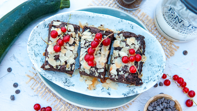 chocolade courgettecake