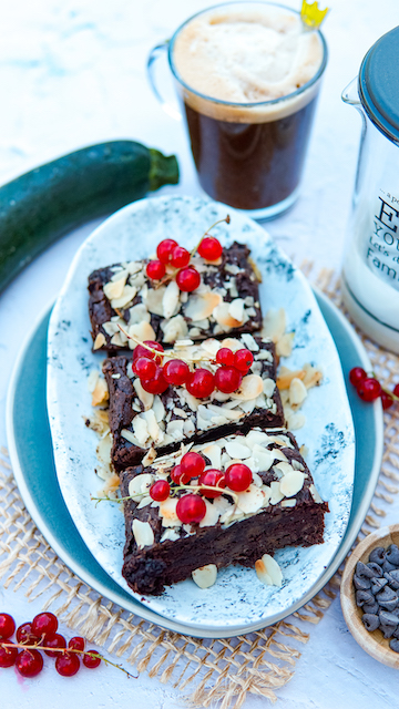 chocolade courgettecake