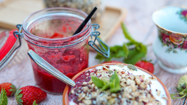 snelle aardbeienjam