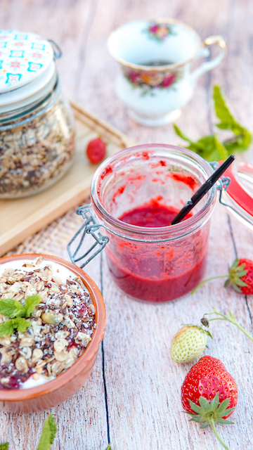snelle aardbeienjam