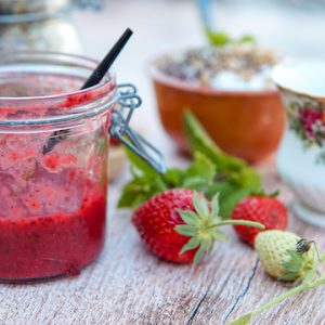 snelle aardbeienjam