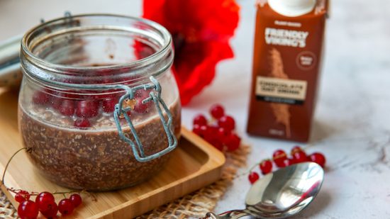 chocolade overnight oats