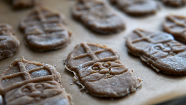 kruidnoten en koekjes