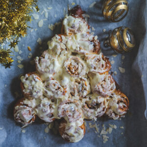 cinnamon roll kerstboom