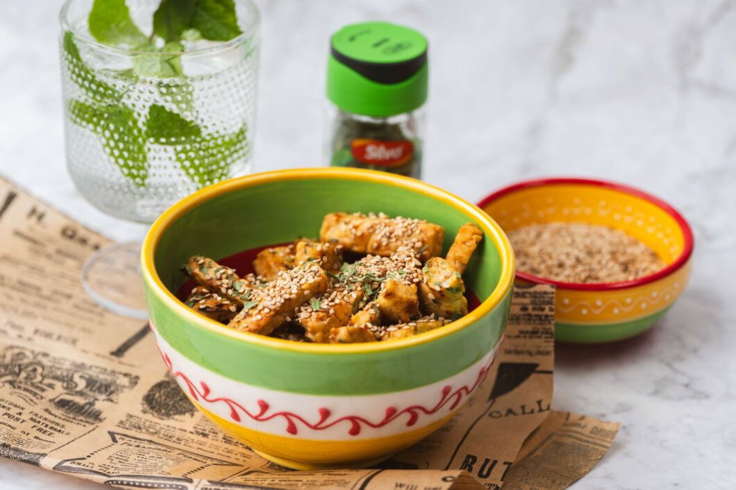 gemarineerde tempeh
