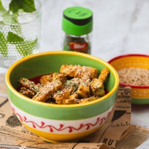 gemarineerde tempeh